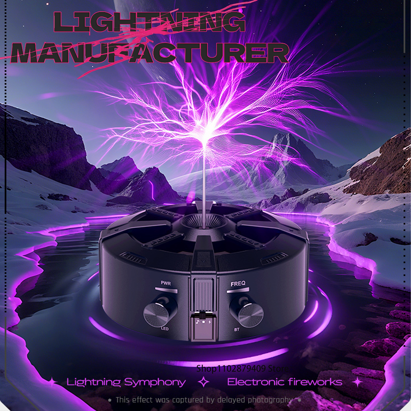 Audio Music Generator - Newest Music Tesla Coil Bluetooth/AUX Dual