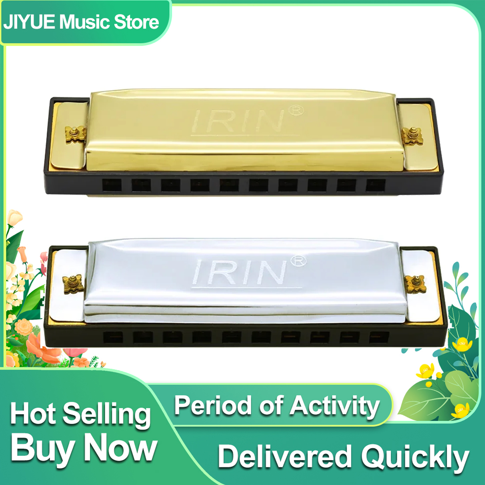 Harmonica 10 Hole - IRIN Harmonica 10 Hole 20 Tones