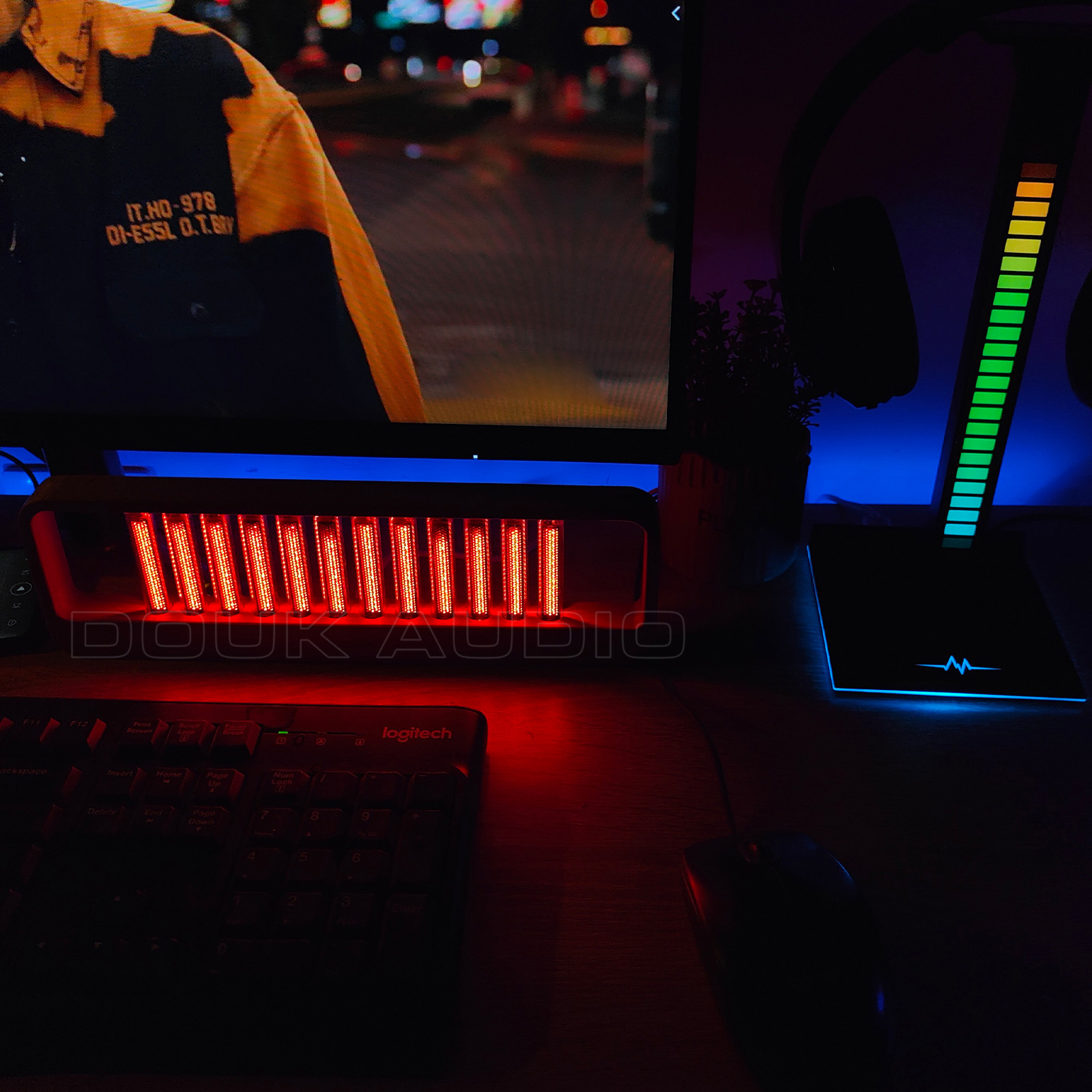 RGB LED Tube MIC Pick Up Sound - Audio Youtube Music Free 리뷰 및 가격