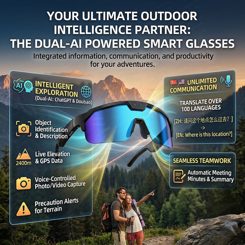 Photochromic Smart Glasses 120 - Audio Music Video 리뷰 및 가격