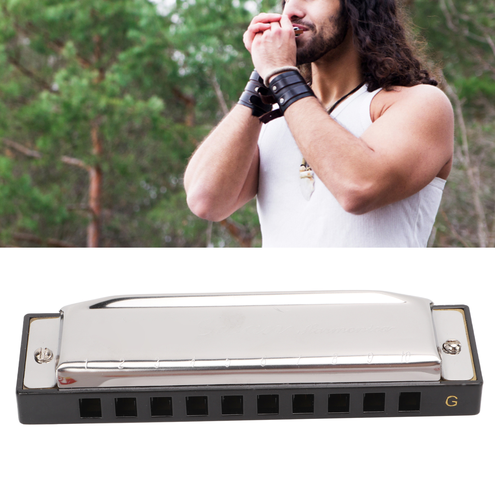 G Key Harmonica 10 Hole 20 Ton - Harmonica 10 Hole 리뷰 및 가격