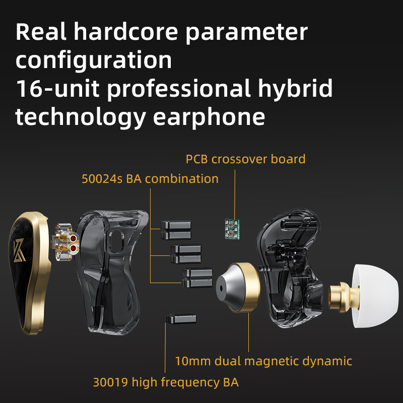 KZ ZAS Metal Wired Earphone 16 - Audio Music Technology 리뷰 및 가격