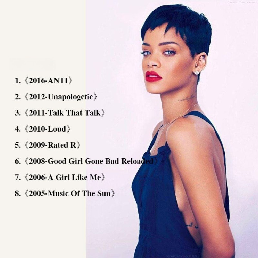 Rihanna 8CD（only Disc）Collecti - Audio Musically 리뷰 및 가격