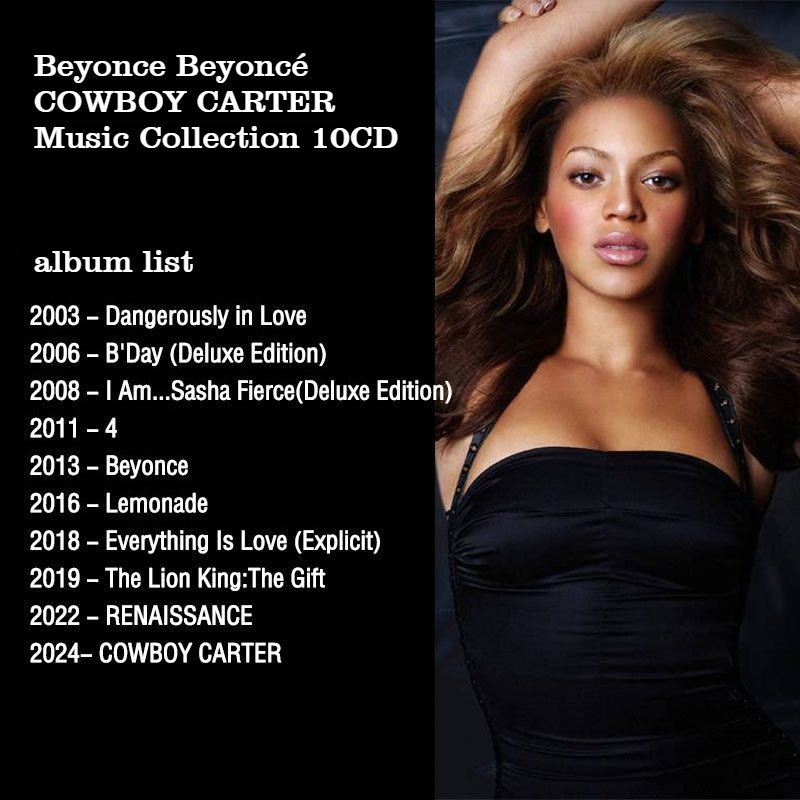 Beyonce 10CD Music Album Colle - Audio Musically 리뷰 및 가격
