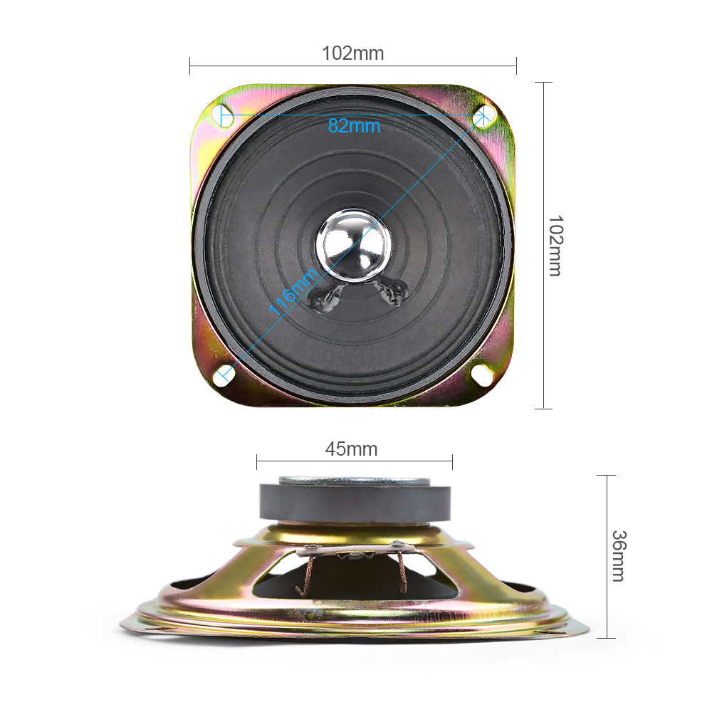 AIYIMA 2Pcs 4 Inch Portable Au - Audio Music Generator 리뷰 및 가격