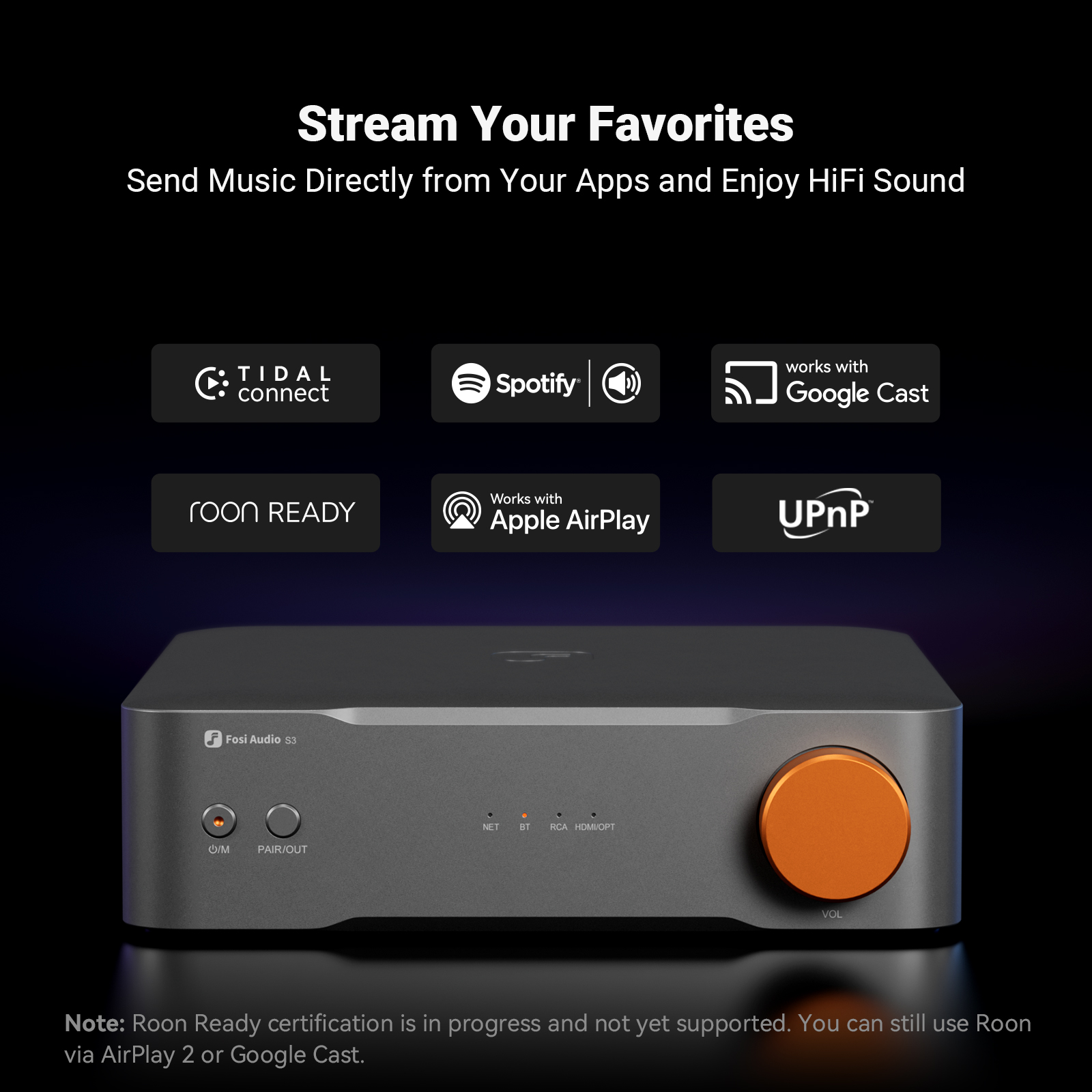 Fosi Audio Hi-Res Music Stream - Audio Without Music 리뷰 및 가격