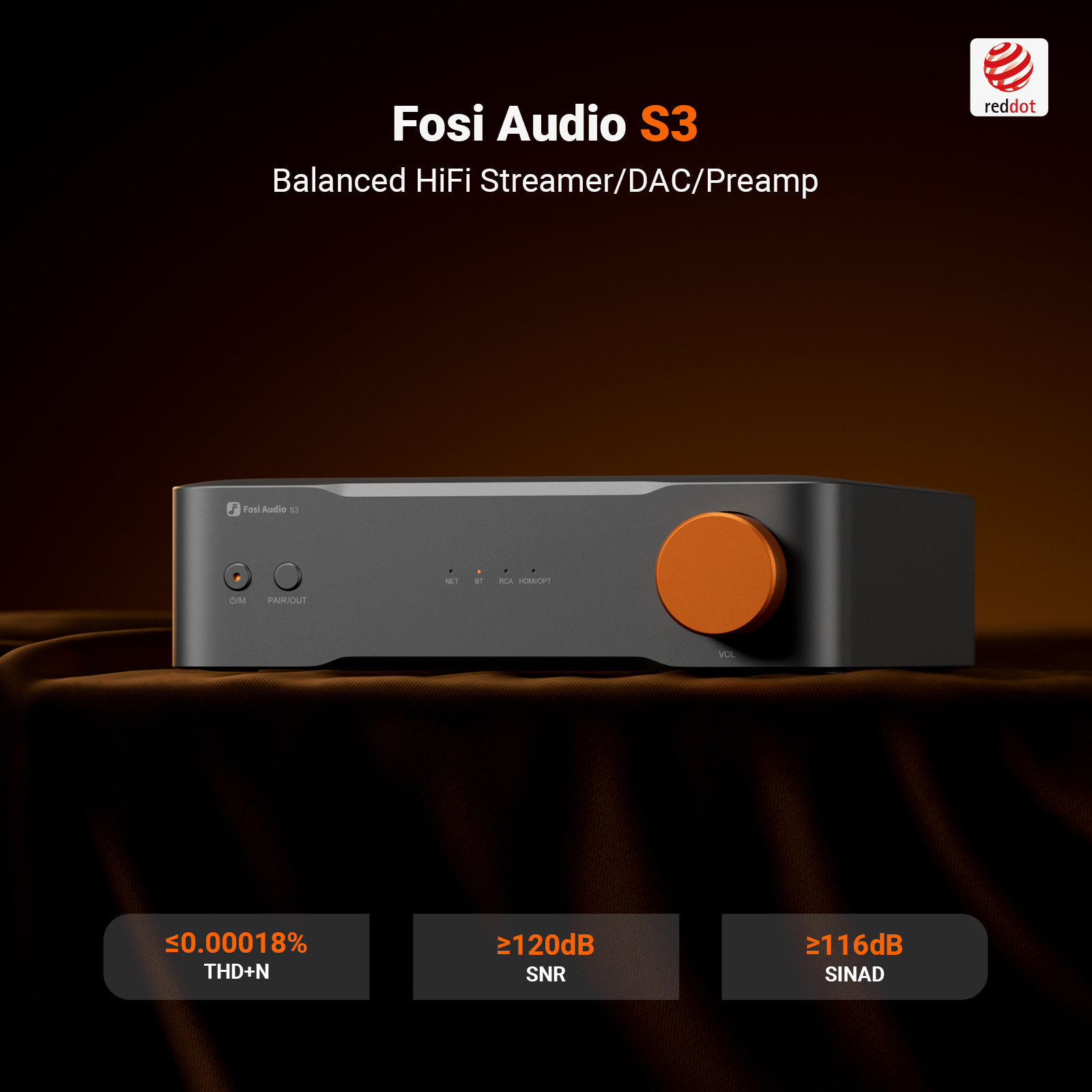 Fosi Audio Hi-Res Music Stream - Audio Without Music 리뷰 및 가격