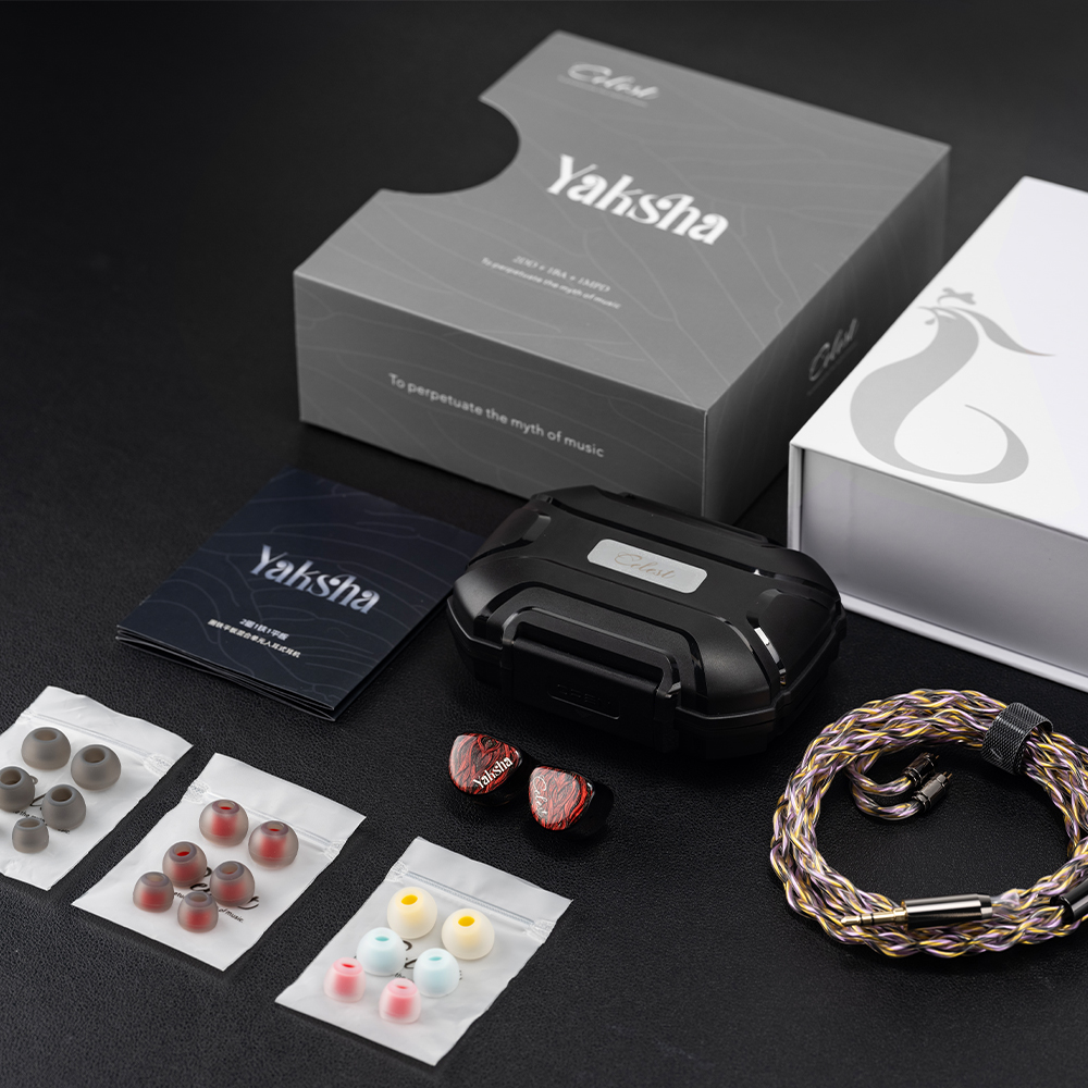 Celest Yaksha 2DD+1BA+1MPD IEM - Audio Music Technology 리뷰 및 가격