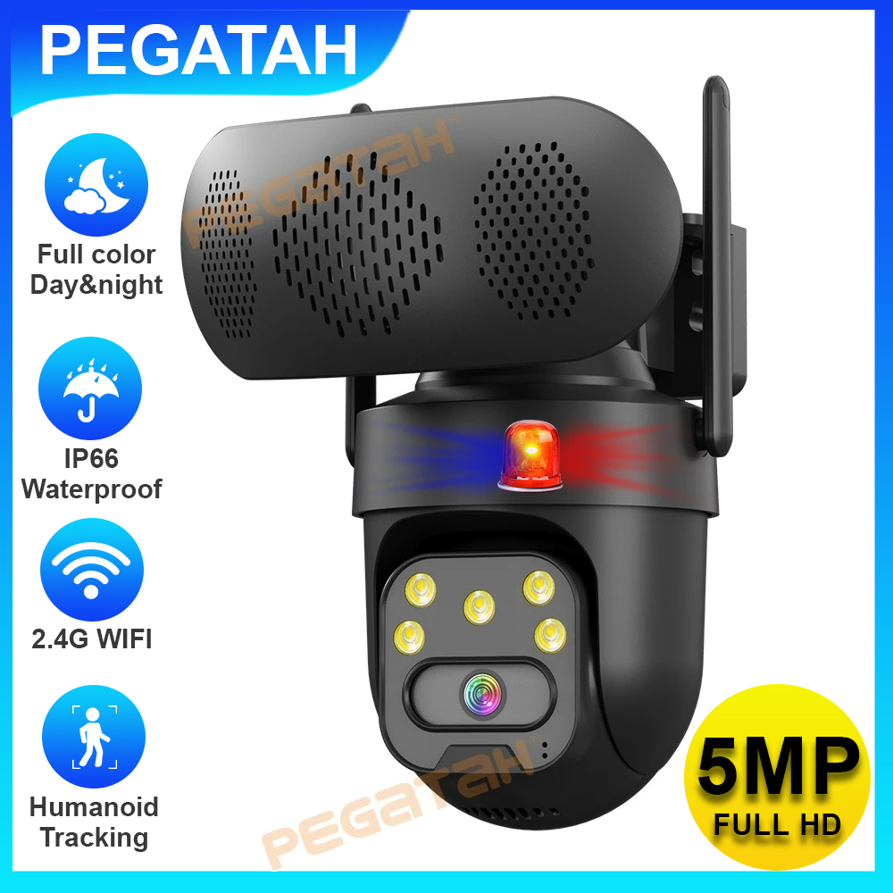 5MP IP Camera Outdoor 2.4G WiF - Audio Music Track 리뷰 및 가격