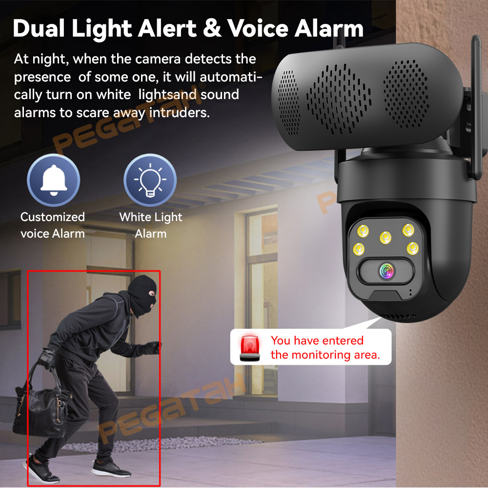 5MP IP Camera Outdoor 2.4G WiF - Audio Music Track 리뷰 및 가격