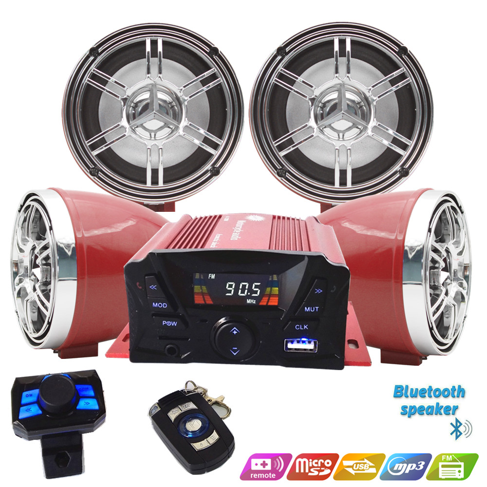 12V 4 Channel UTV ATV Golf Car - Audio Music Mp3 Free 리뷰 및 가격
