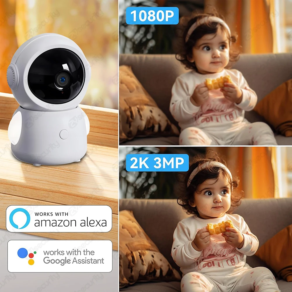 2K WiFi Baby Monitor with Scre - Audio Music Track 리뷰 및 가격