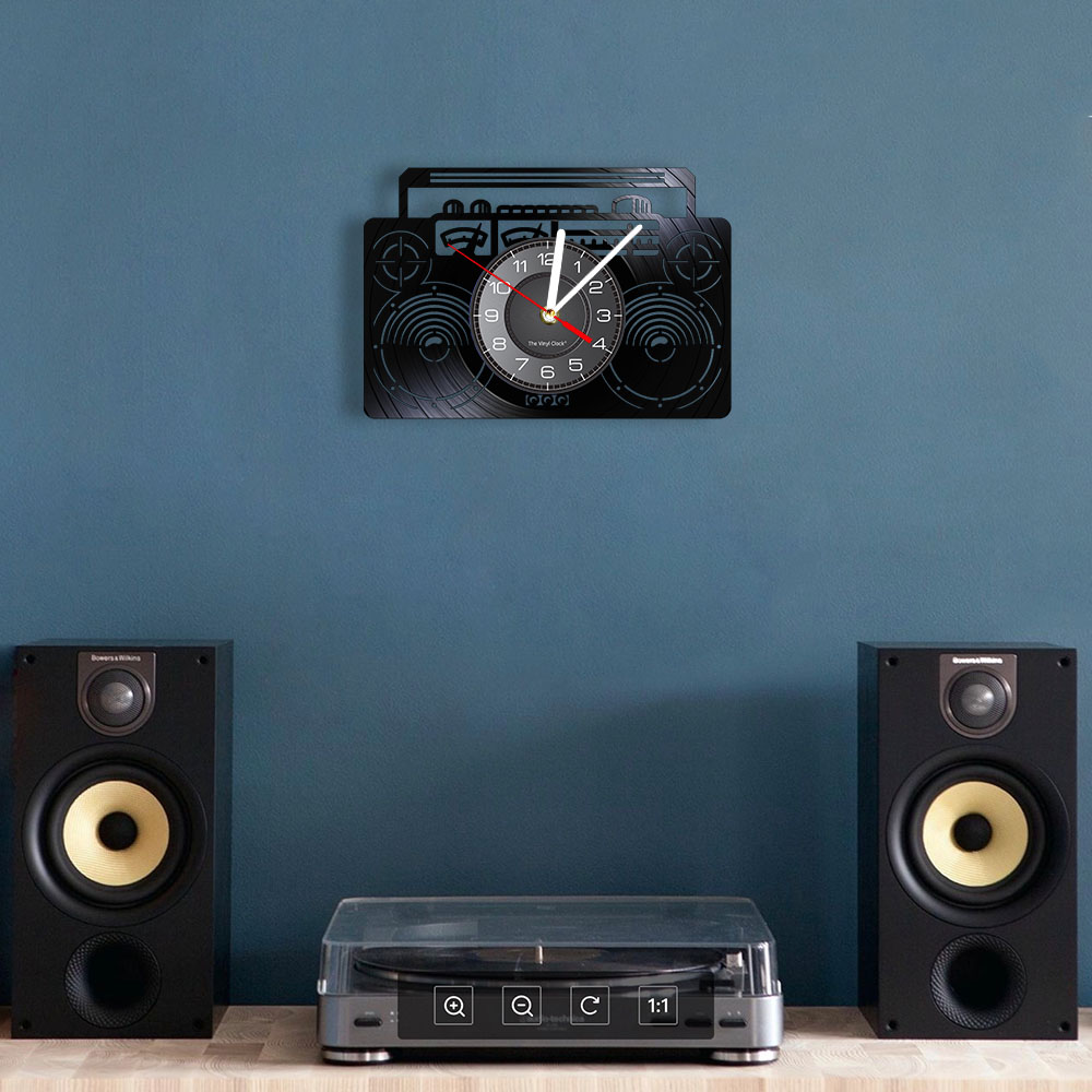 Boombox Radio Vinyl LP Record  - Audio And Music Separate 리뷰 및 가격