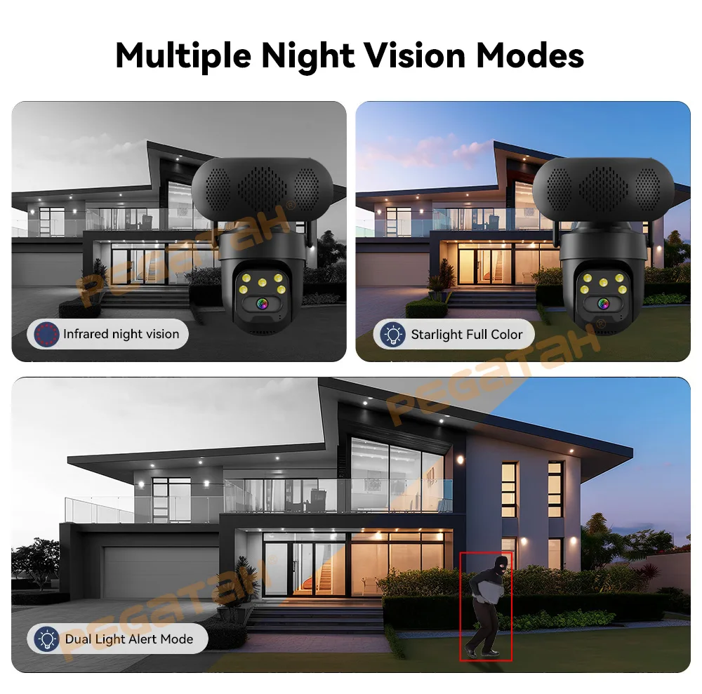 8MP WiFi IP Camera with Music  - Audio Music Track 리뷰 및 가격