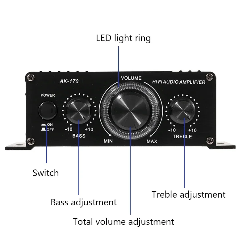 Woopker AK-170 Digital Power M - Audio Music Generator 리뷰 및 가격