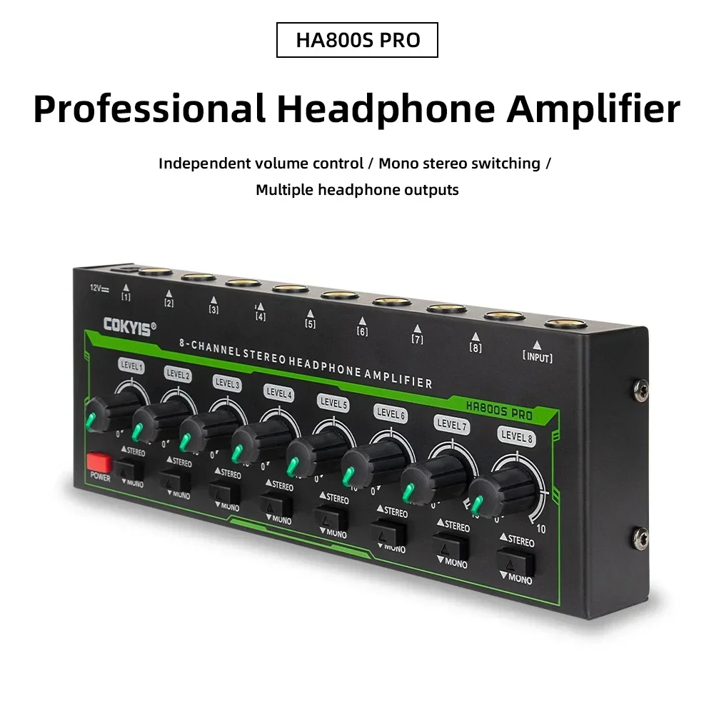 HA800 PRO 8 Channel Headphone  - Audio Without Music 리뷰 및 가격