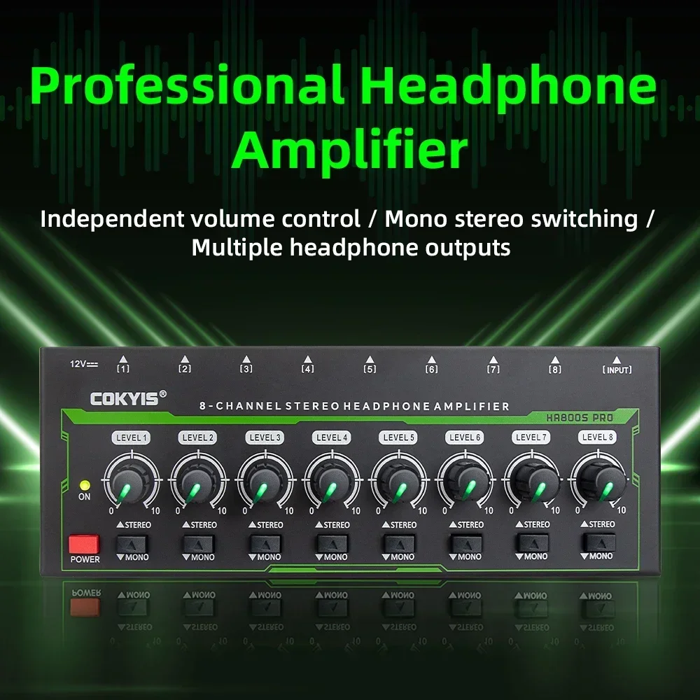 HA800 PRO 8 Channel Headphone  - Audio Without Music 리뷰 및 가격