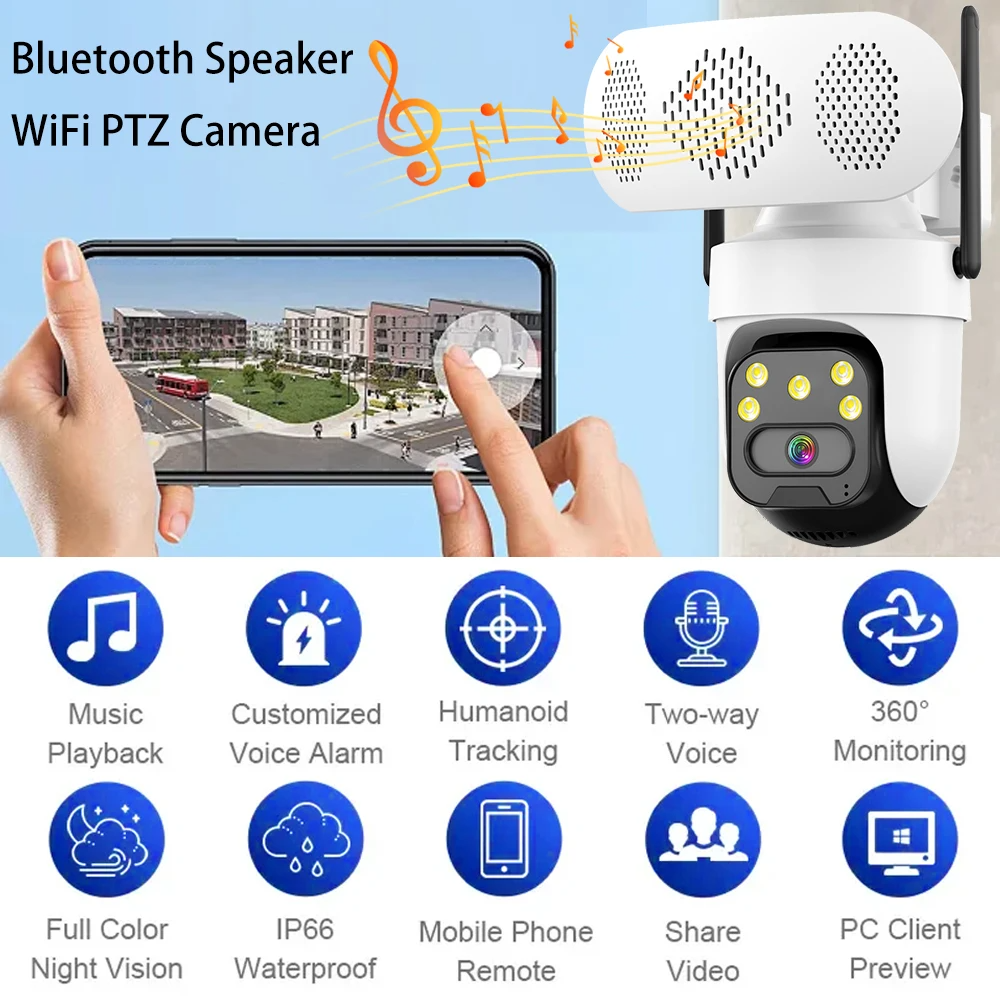Wireless IP Camera Play Music  - Audio Music Track 리뷰 및 가격