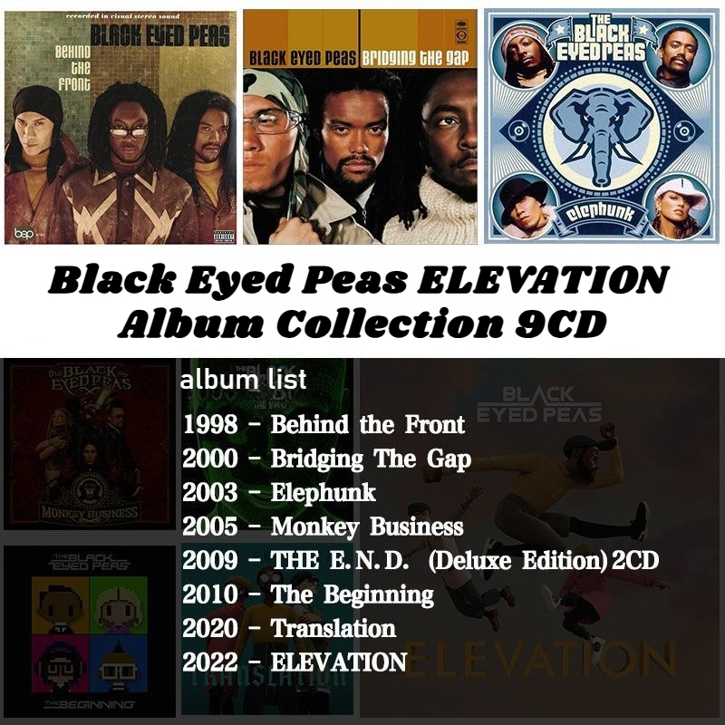 Black Eyed Peas Complete 9CD M - Audio Musically 리뷰 및 가격