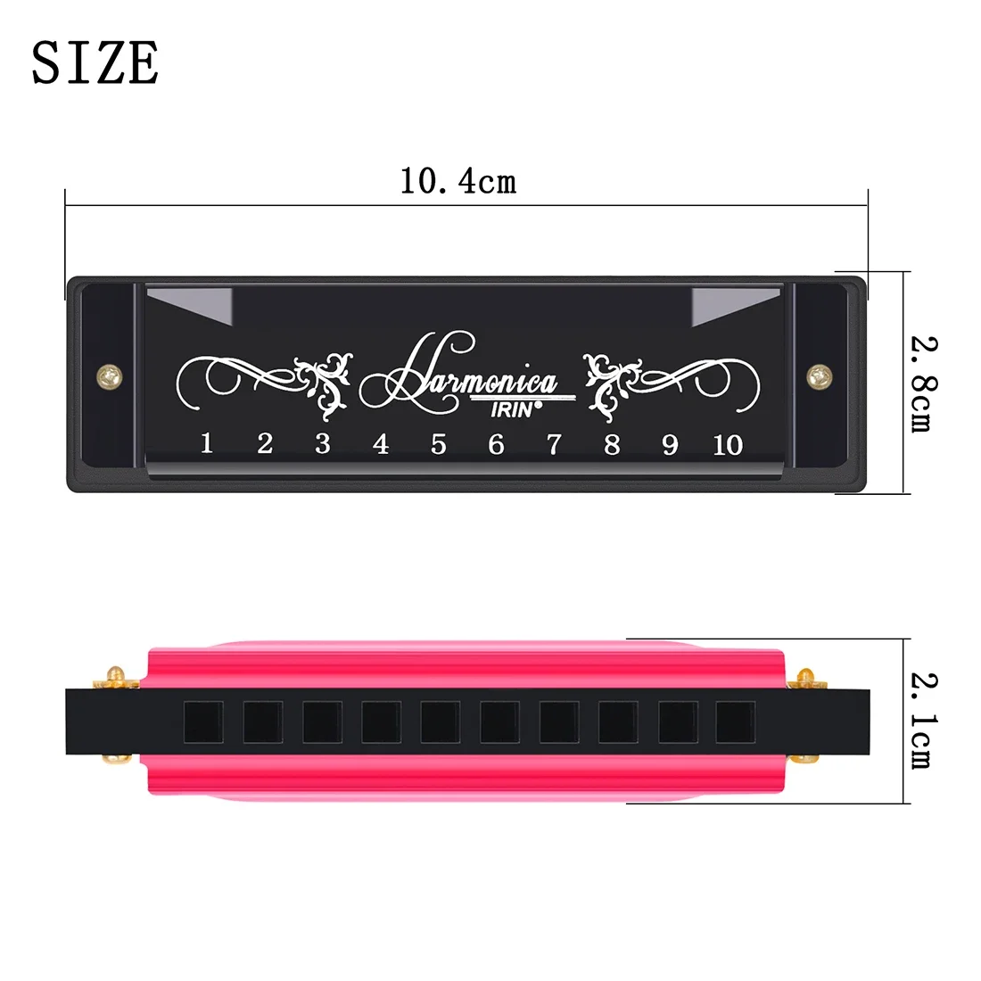 SLADE Harmonica Professional 1 - Harmonica 10 Hole 리뷰 및 가격