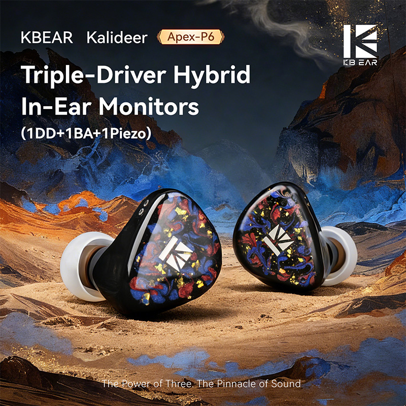  KBEAR Kalideer Apex-P6 HiFi  - Audio Music Technology 리뷰 및 가격