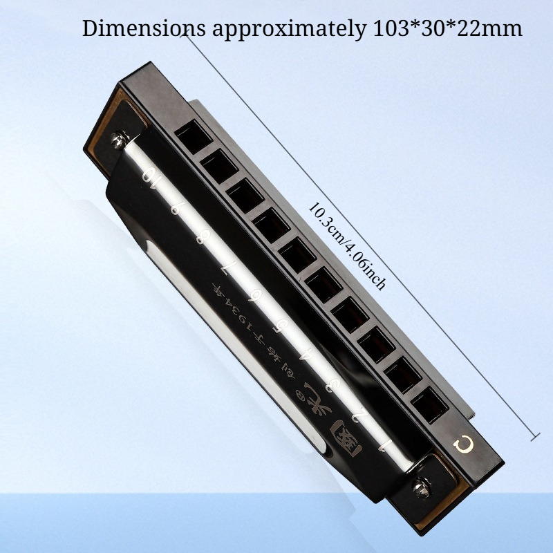 Blues Harmonica 10-hole C Key  - Harmonica 10 Hole 리뷰 및 가격