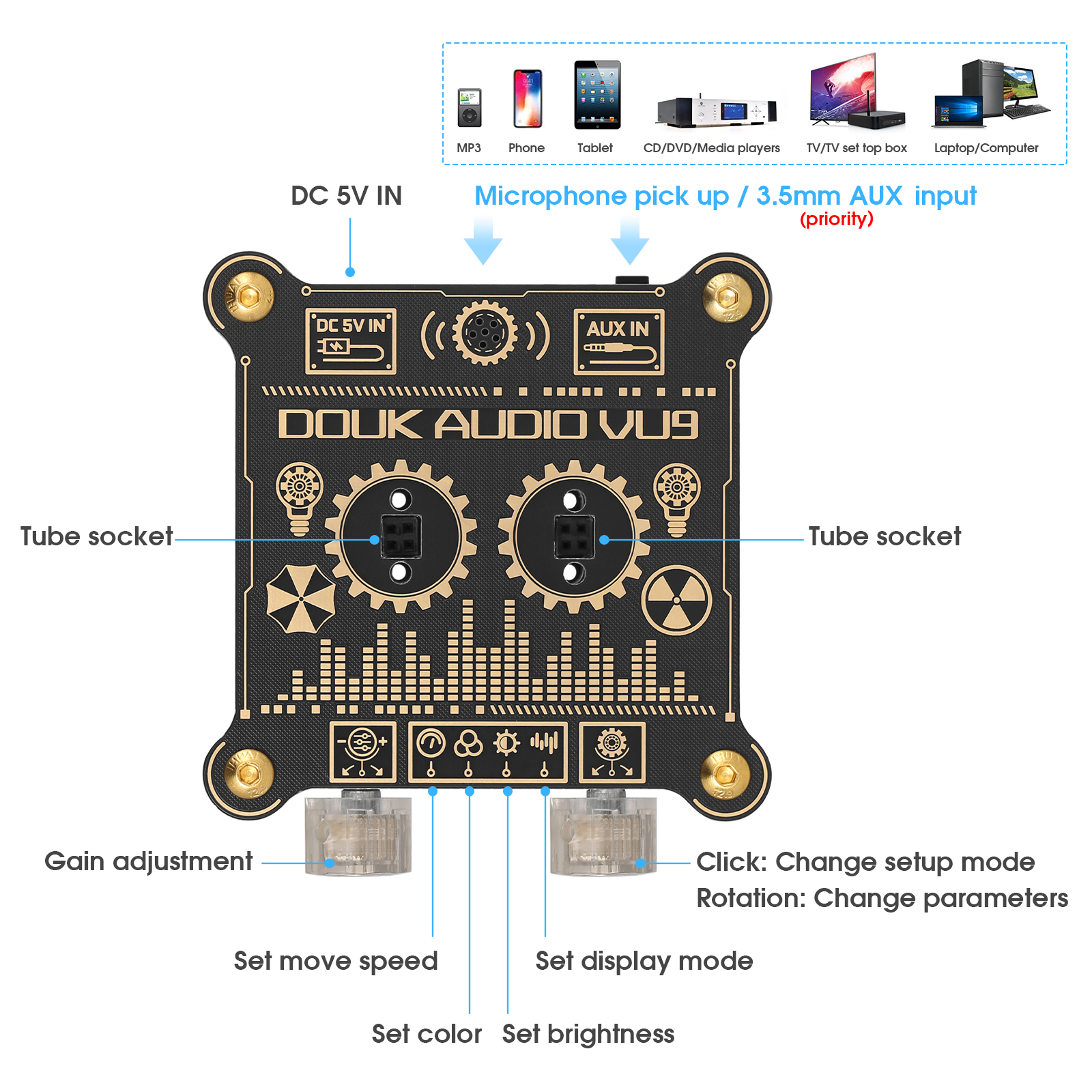 Douk Audio VU9 Pixie Tube Soun - Audio Youtube Music Free 리뷰 및 가격