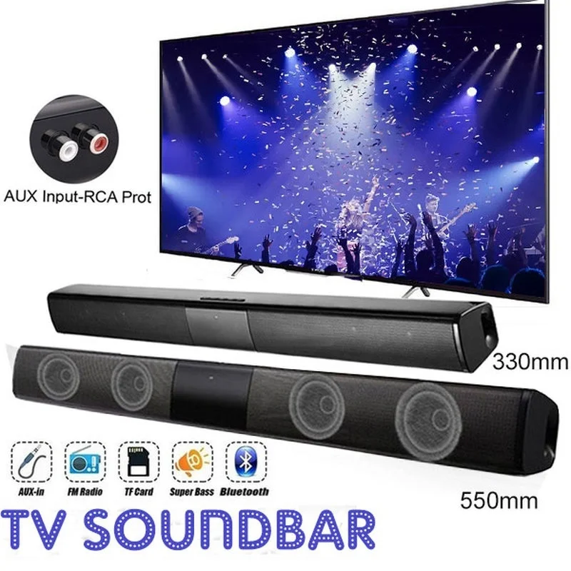 40W High Power Soundbar for TV - Audio Music Generator 리뷰 및 가격