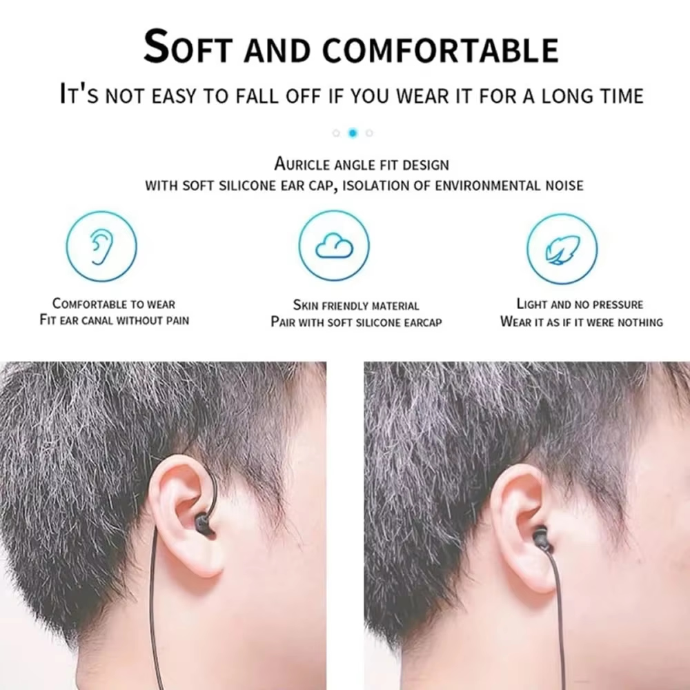 3.5mm Short Wired Headphones S - Audio Music Mp3 Free 리뷰 및 가격