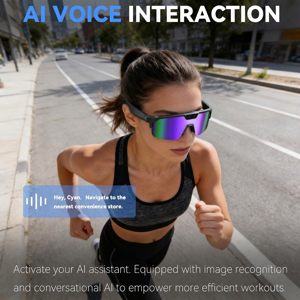 2026New AI Smart Glasses 1200P - Audio Music Video 리뷰 및 가격