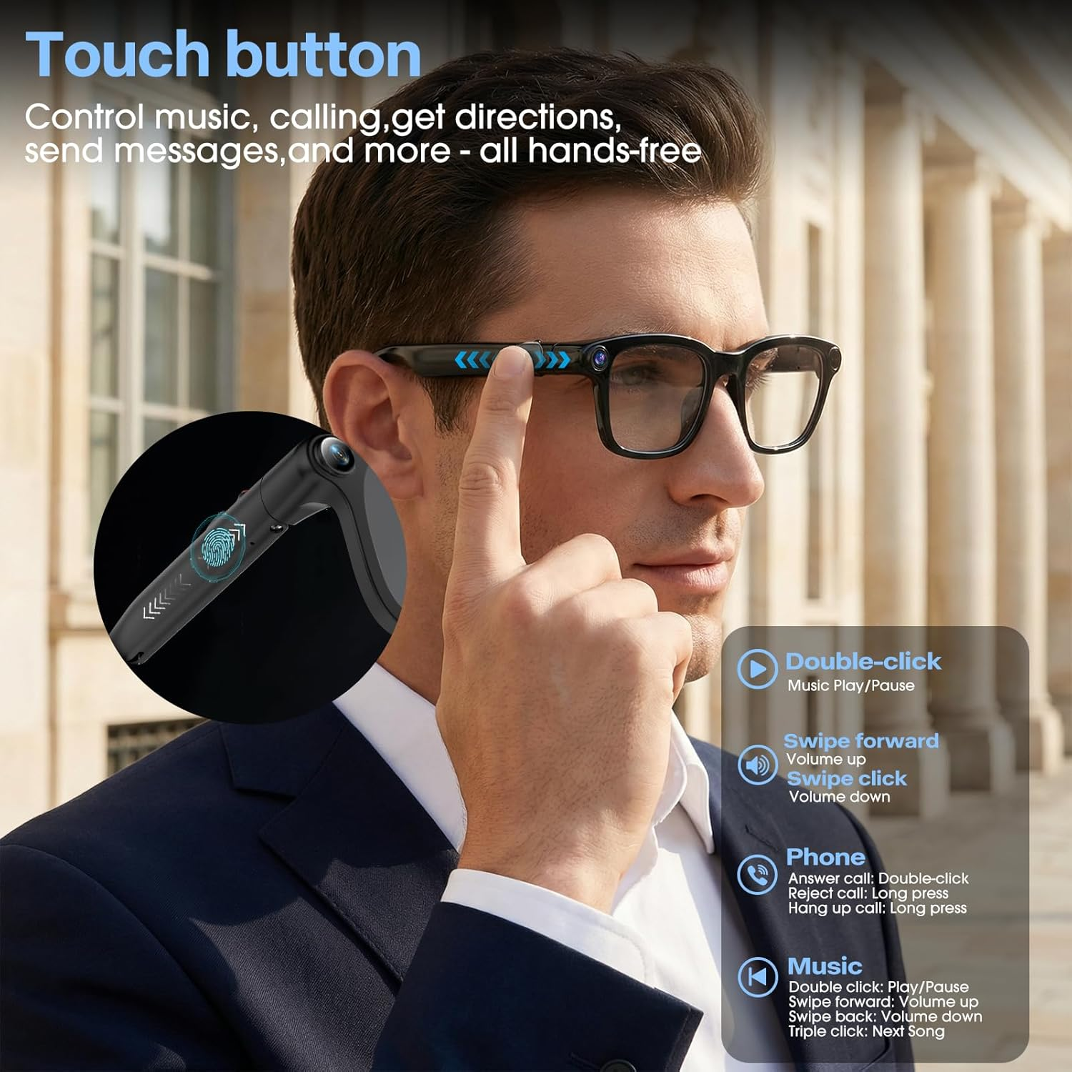 2026 New HD Smart Audio Glasse - Audio Music Video 리뷰 및 가격