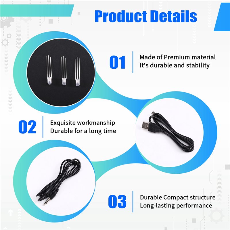 【DIGITAL GADGET】TYPE-C USB LED - Audio Without Music 리뷰 및 가격