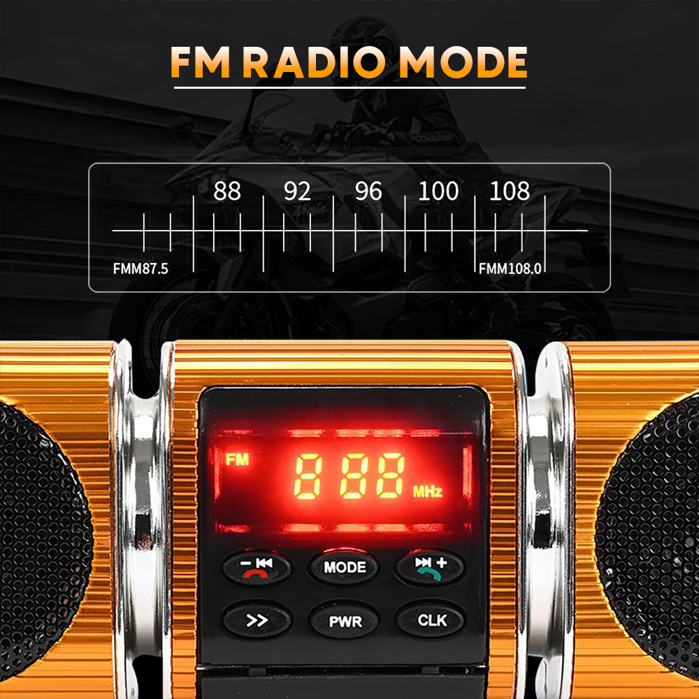 Motorcycle Audio FM Radio, USB - Audio Music Mp3 Free 리뷰 및 가격