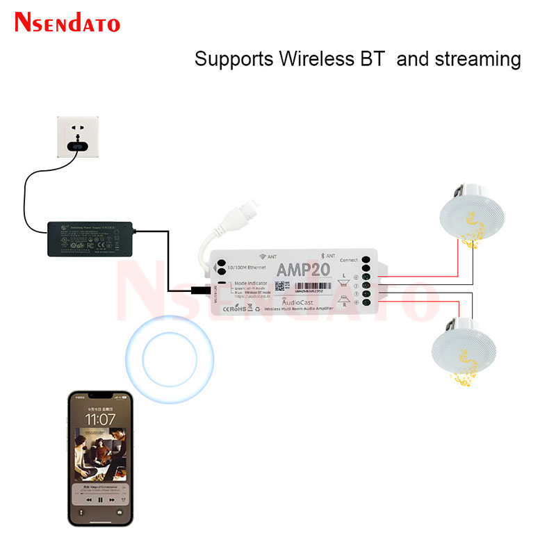 Audiocast AMP20 Wireless Audio - Audio Youtube Music Free 리뷰 및 가격