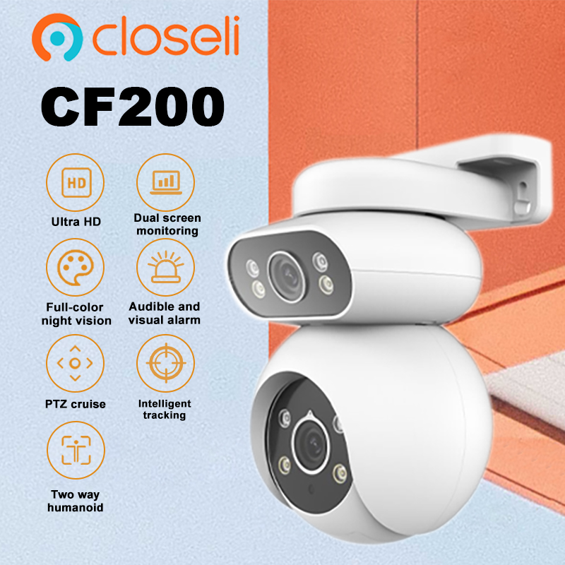 Closeli CF200 5MP IP65 Two-way - Audio Music Track 리뷰 및 가격