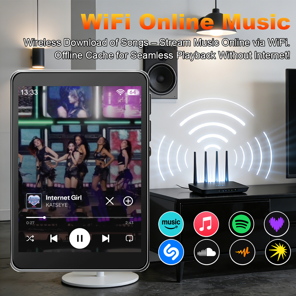 WiFi MP3 Player Andriod 10 Spo - Mp3 Audio Music Download 리뷰 및 가격